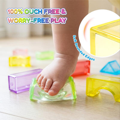 Gummy Bloc – Squishy Stackable Sensory Building Blocks