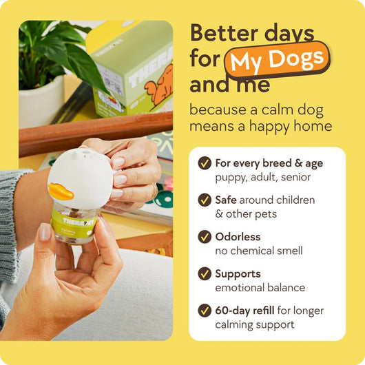 Therapet Dog Calming Diffuser with Refill