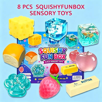 8-Piece Squishy Set