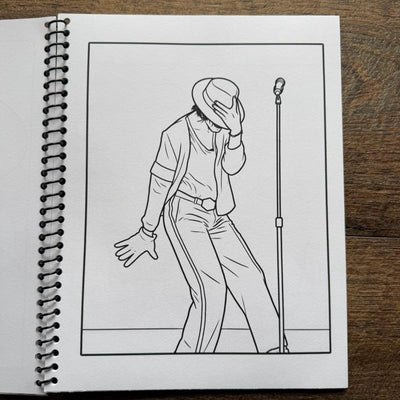 Michael Coloring Book - Relive the Magic