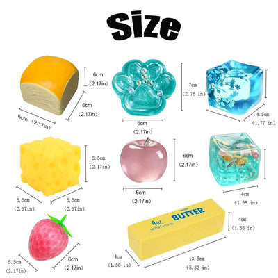 8-Piece Squishy Set