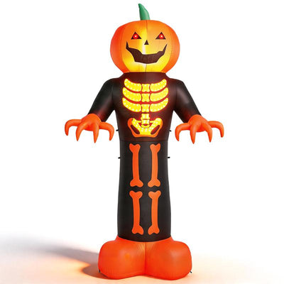 12FT Giant Pumpkin Reaper Inflatable — The One They See From The Road